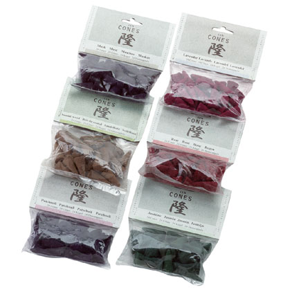 "Zen" Asstd. Scented Cones