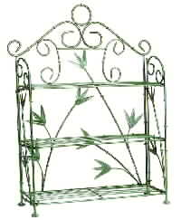 Metal 3 Tier Bamboo Rack