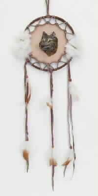 Wolf Head Leather Shield