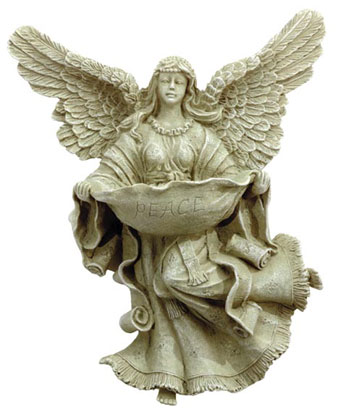 Garden Angel Wall Birdfeeder