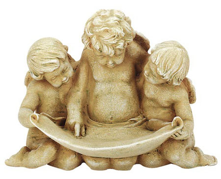 Garden Cherubim Birdfeeder