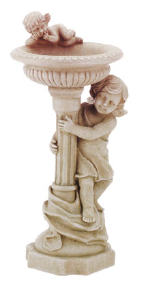 Cherub Column Bird Feeder