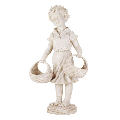 Country Girl With Baskets