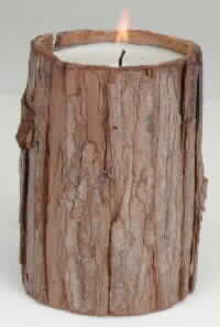 Scented Bark Candle