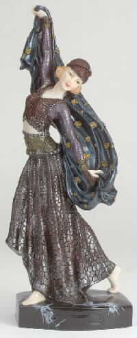 Art Deco Dancer Sculpture